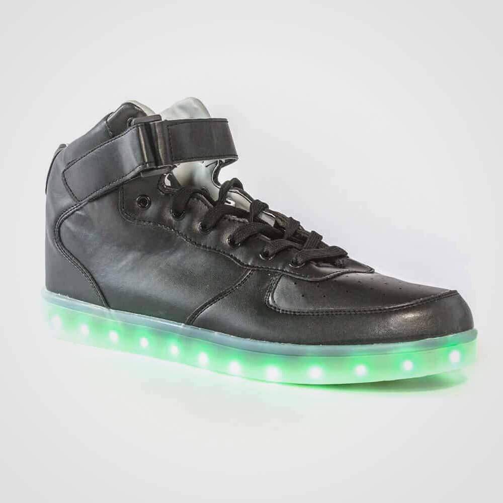 black-shoes-green-led-2-free-img